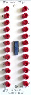 Barth 24-pol IC-Tester Einschub